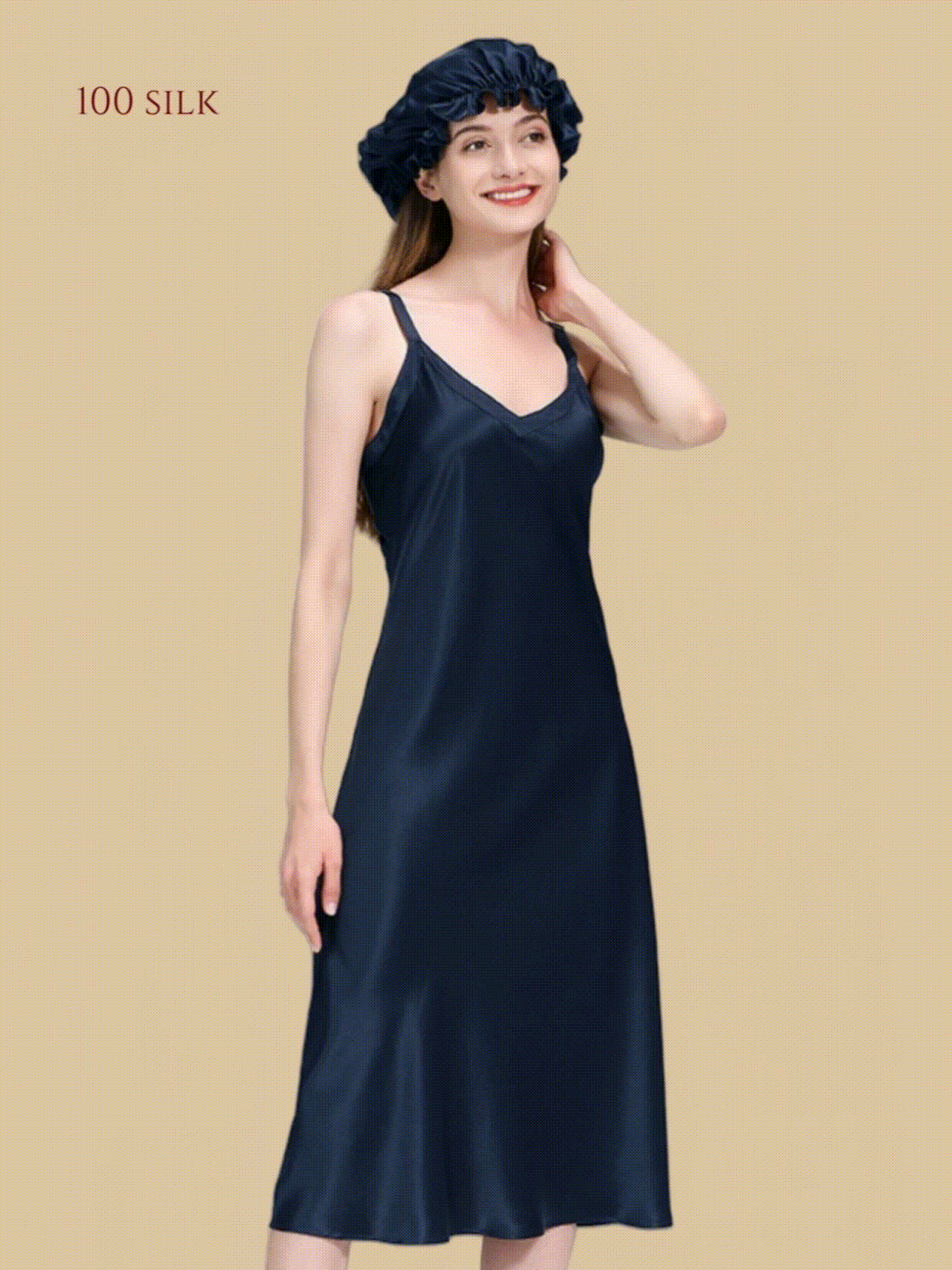 22Momme Ladies Silk Nightdresses