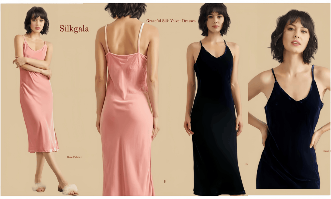Business Travel Edit | Graceful Silk Velvet - Silkgala