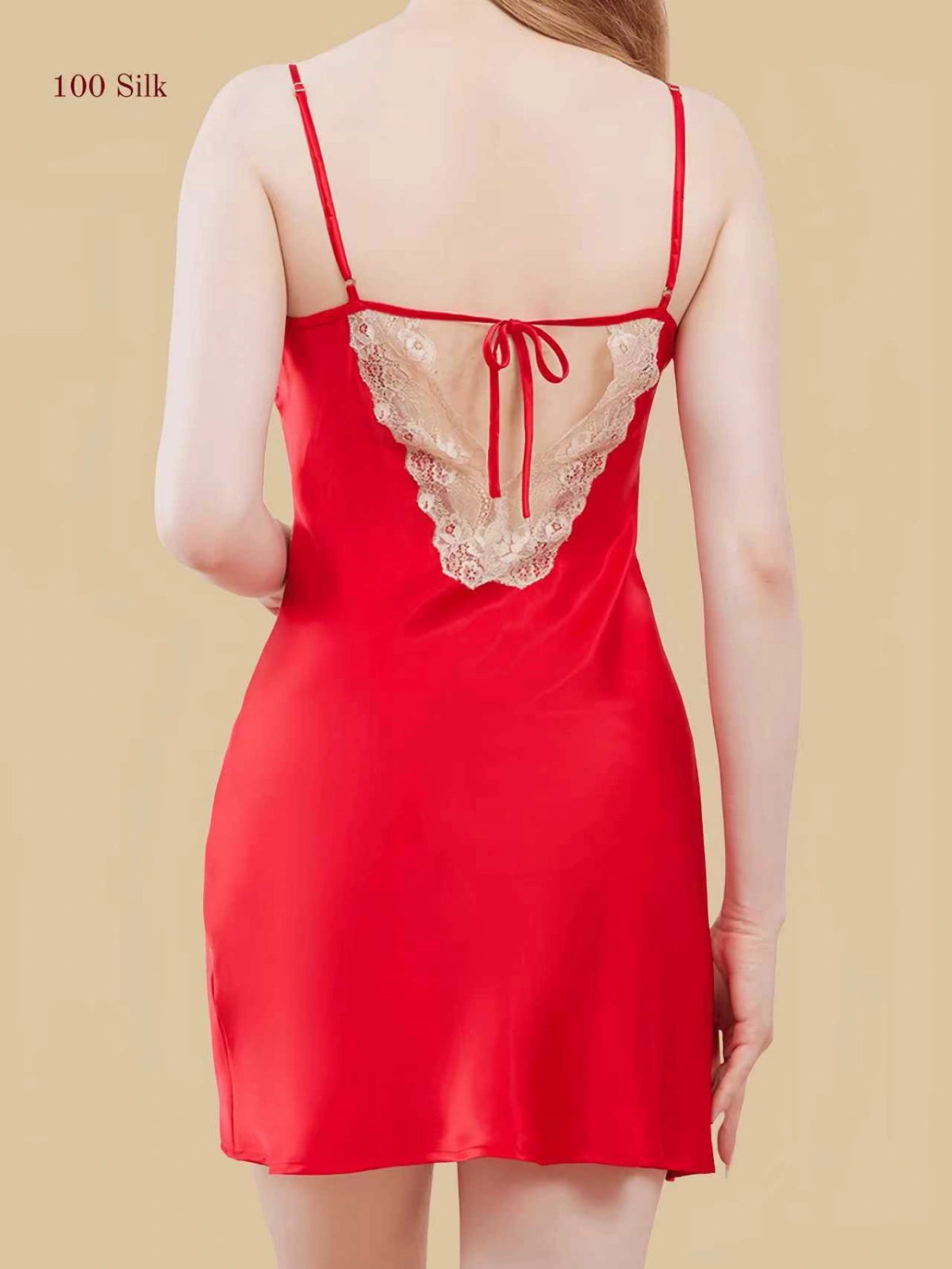 16Momme Silk Slip Dress and Nightgown Robe Set