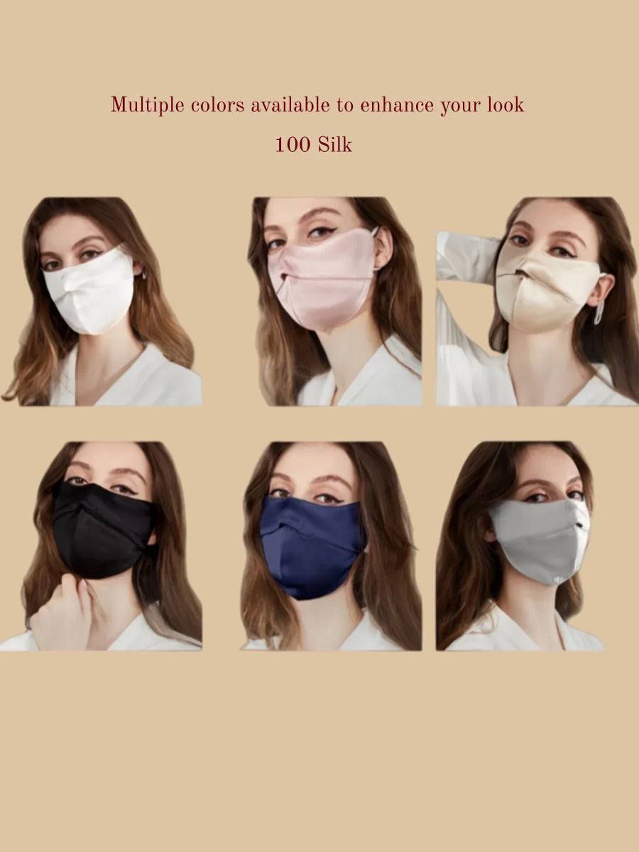 19 Momme  Silk face mask