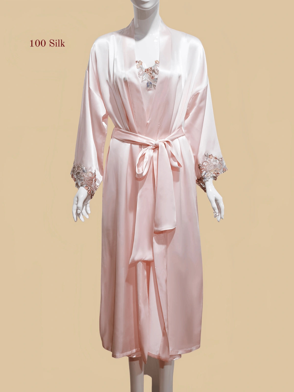 19Momme Silk Nightgown Long