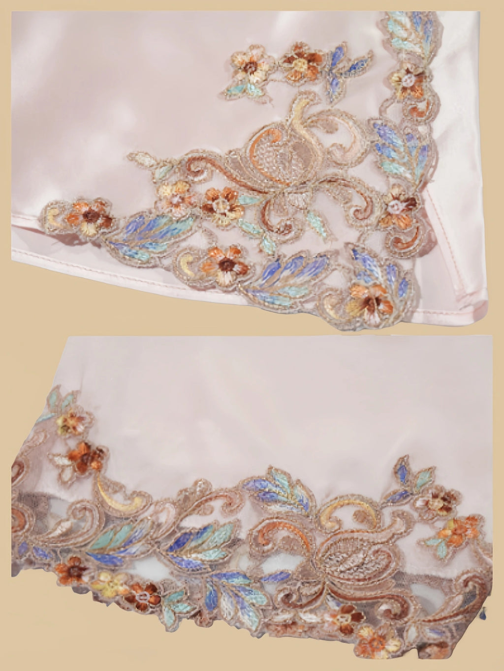 19Momme Sleeveless Women's Nightgown-Long