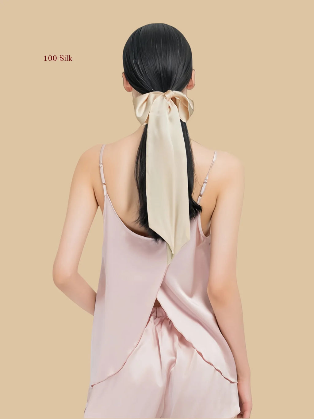 19 momme multi-functional silk long scarf