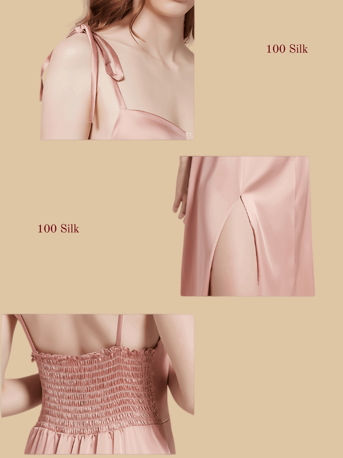 19 Momme Pure Silk Slit Skirt