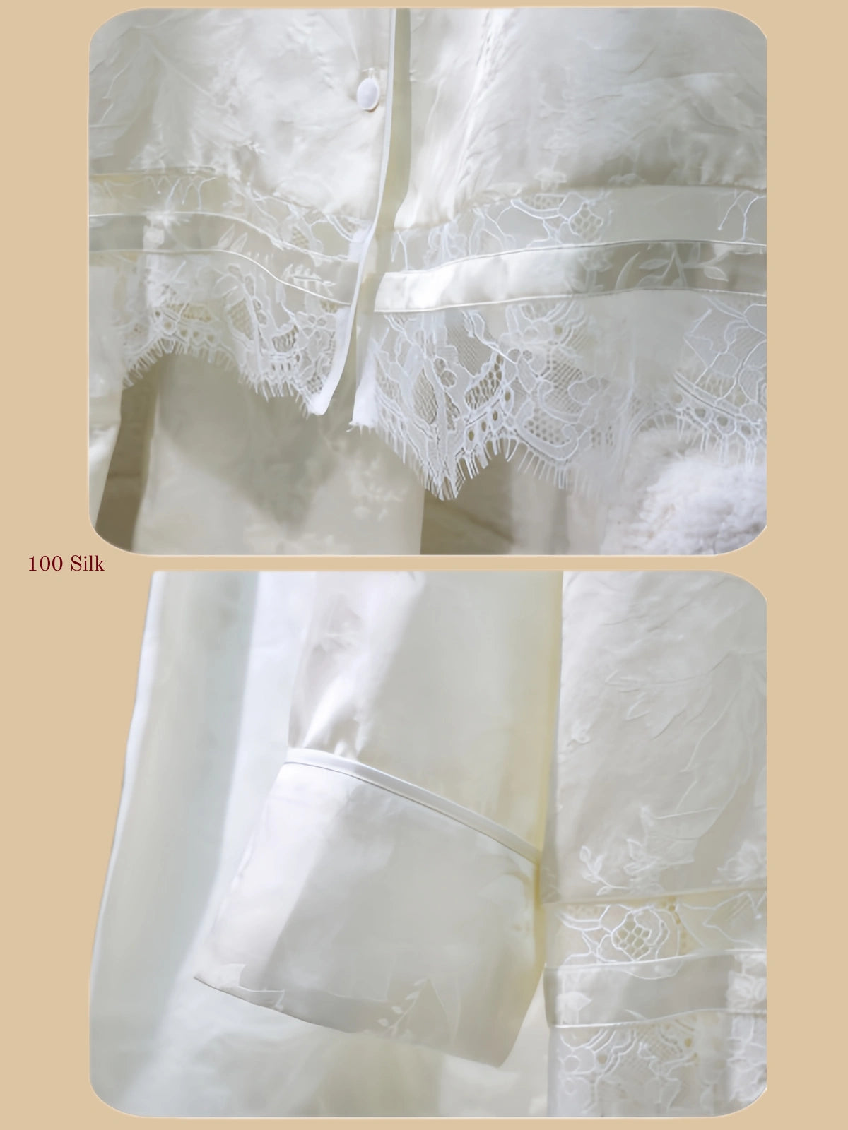 Jacquard Women's Silk Set