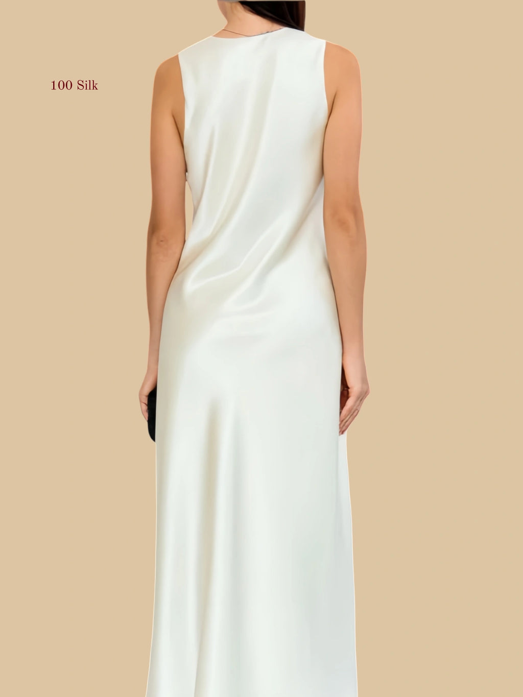 22 Momme Elegant Dress Vest - 100% Mulberry Silk Silk Nightgown And Robe Set | Silkgala