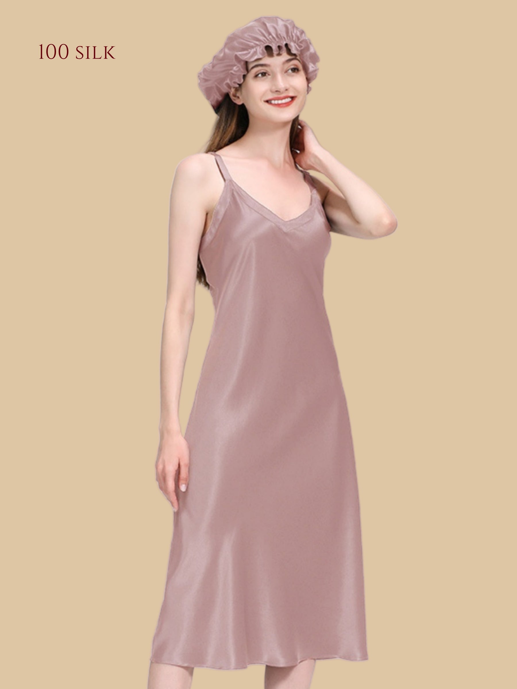 22 Mommy Ladies Silk Nightdresses - Silkgala