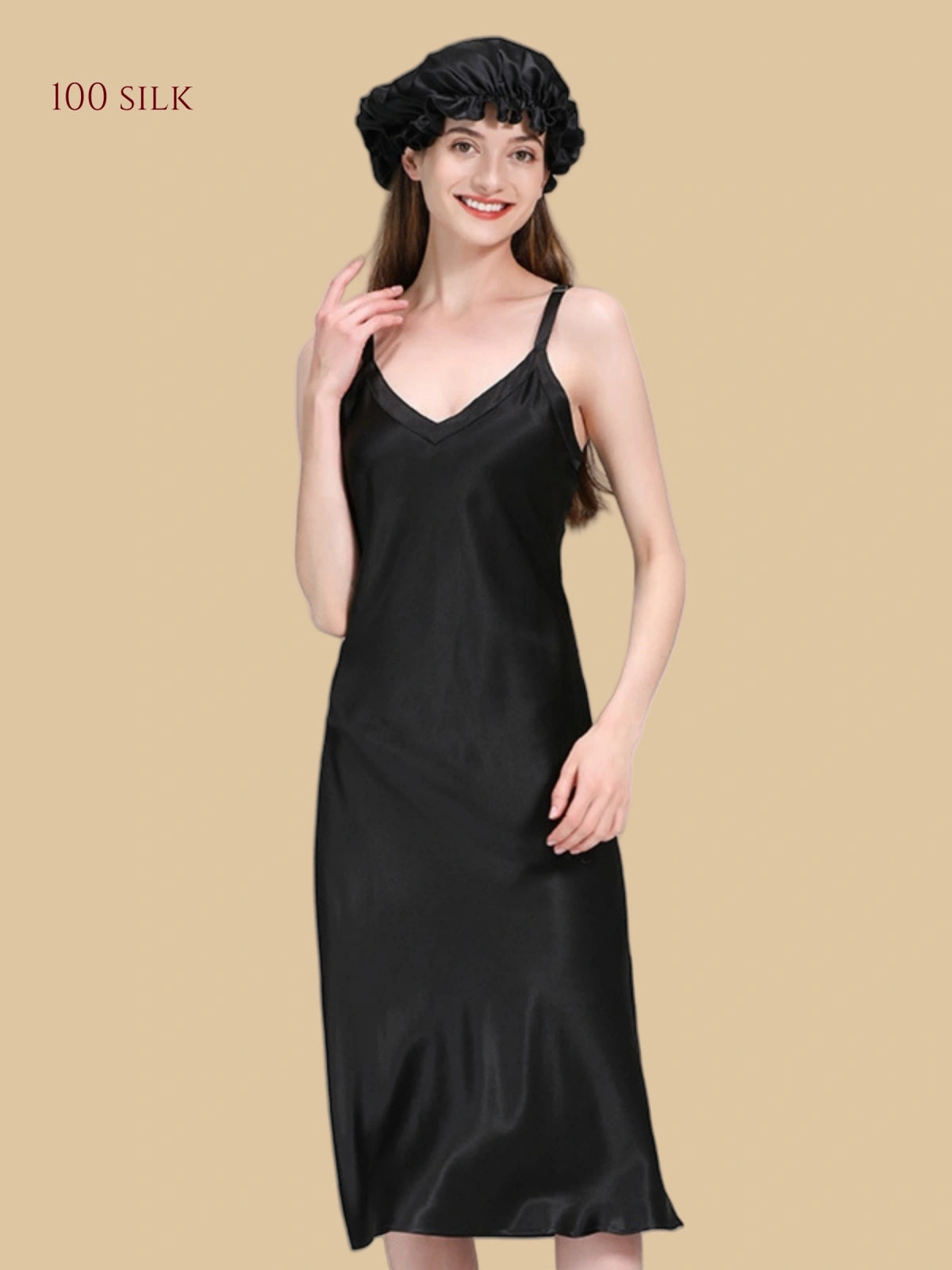 22Momme Ladies Silk Nightdresses