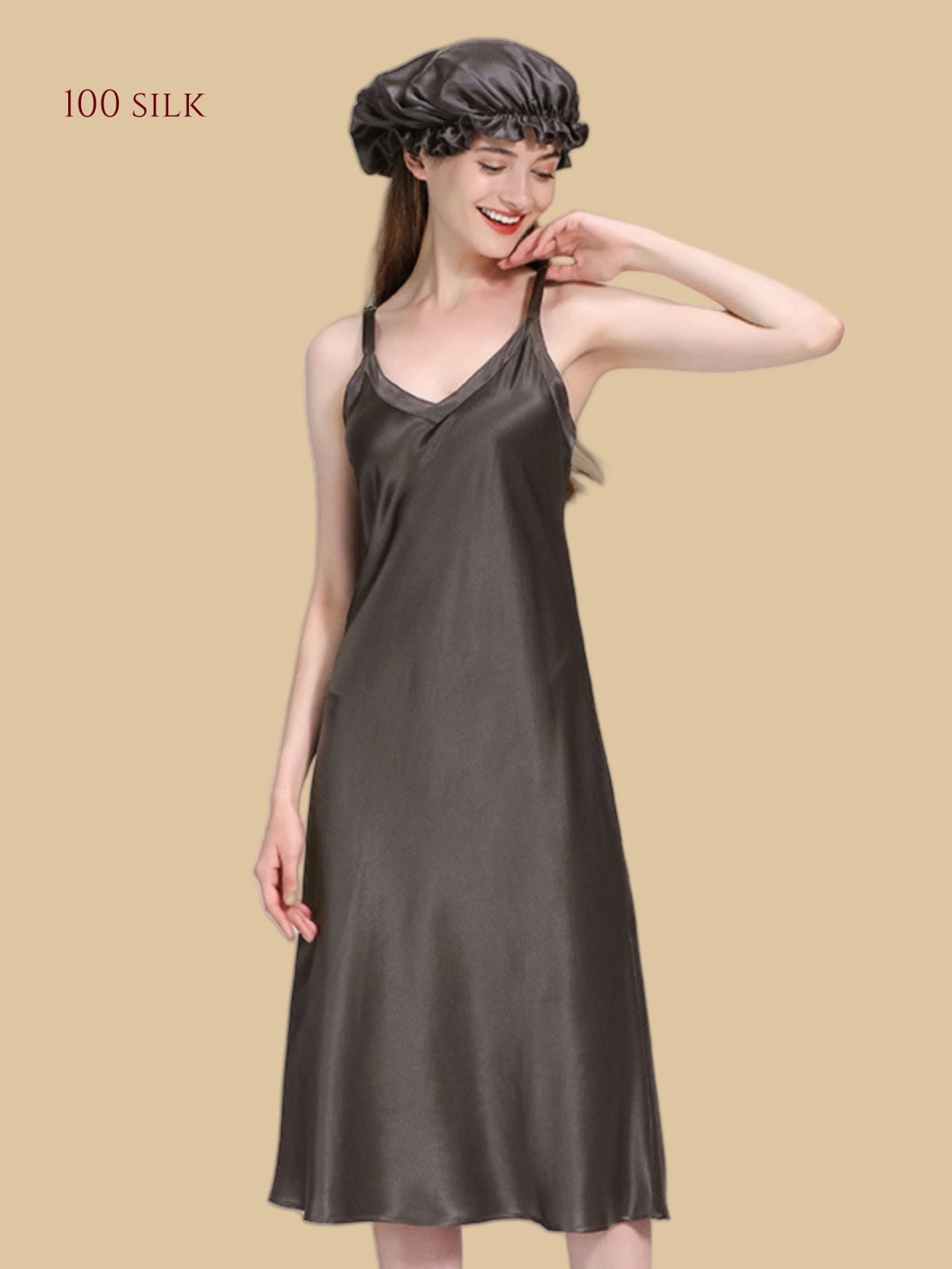 22Momme Ladies Silk Nightdresses