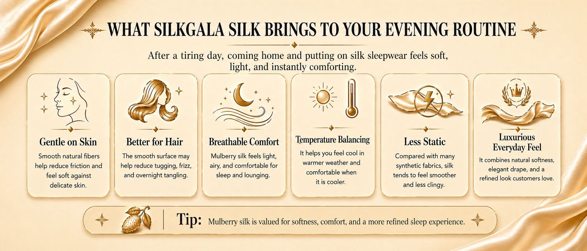 What Silkgala Silk Brings to Your Everyday Comfort