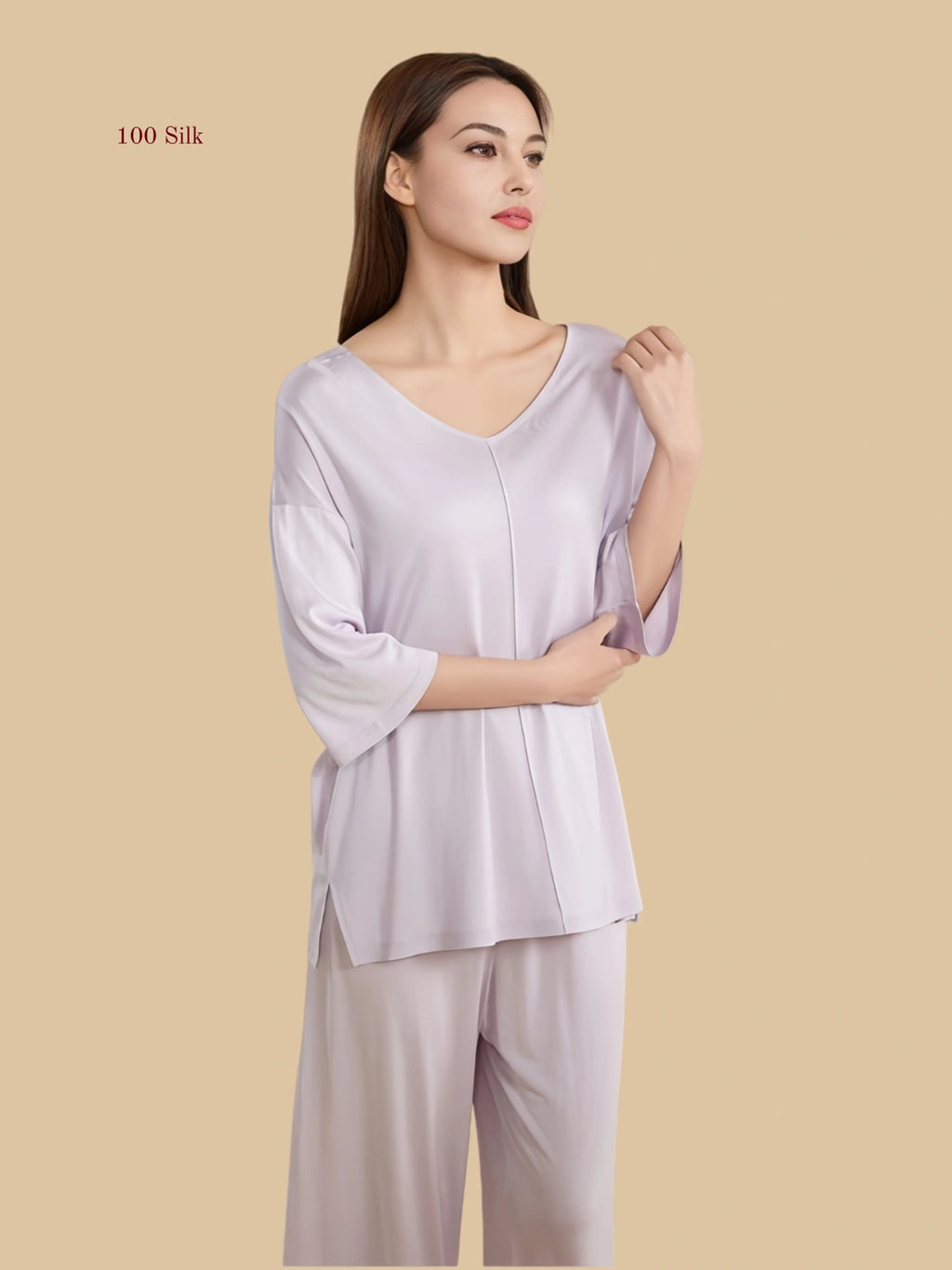 Comfortable  Pajama Silk 2 Piece Set