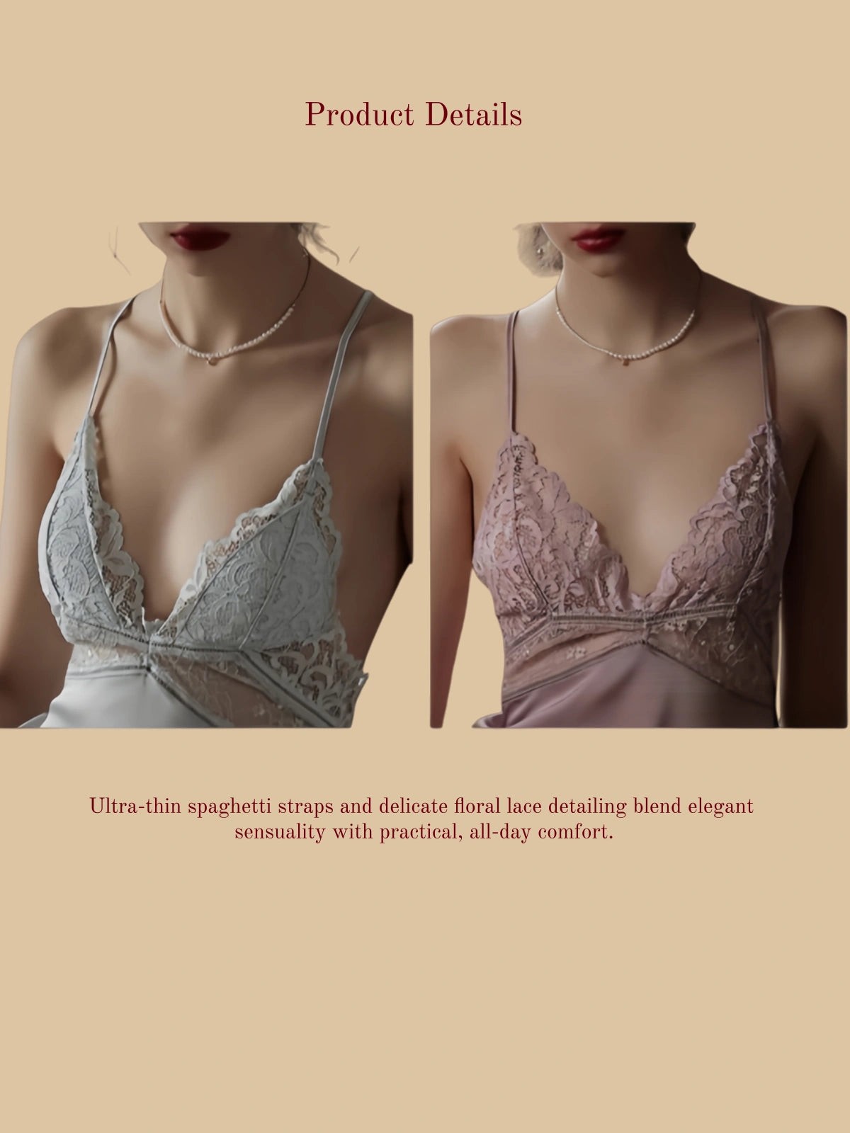 Exquisite Silk With Chest Pads Low Backless Dresses - 100% Mulberry Silk Silk Nightgown And Robe Set | Silkgala