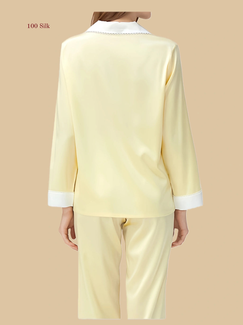 Fresh Silk Women's Button Up Pajama Set