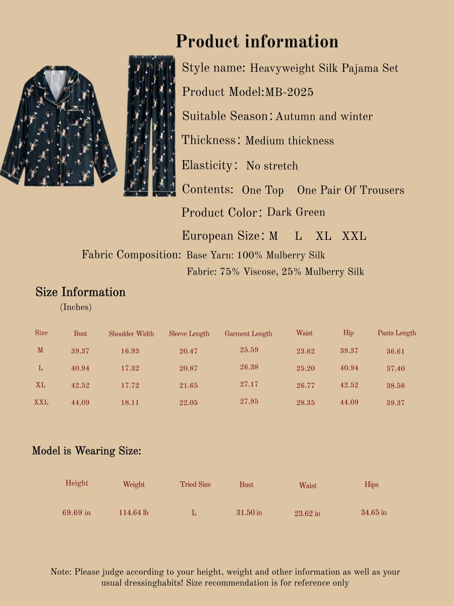 Luxury Silk Velvet Pajama Pants Set - 100% Mulberry Silk Silk Nightgown And Robe Set | Silkgala