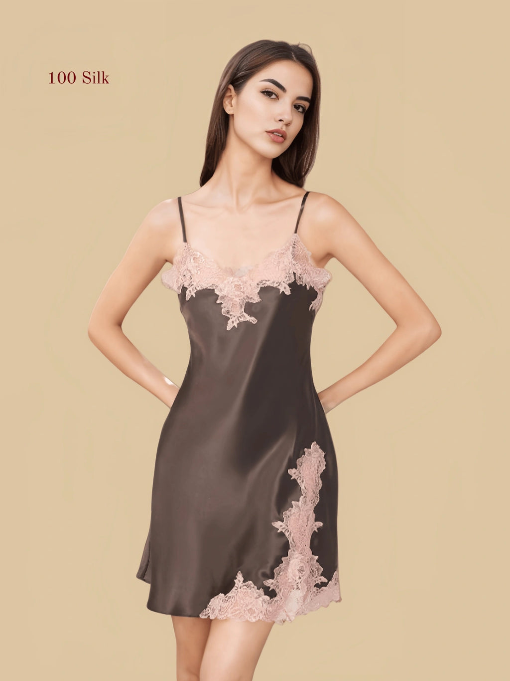 Plus-Size Silk Slip Dresses