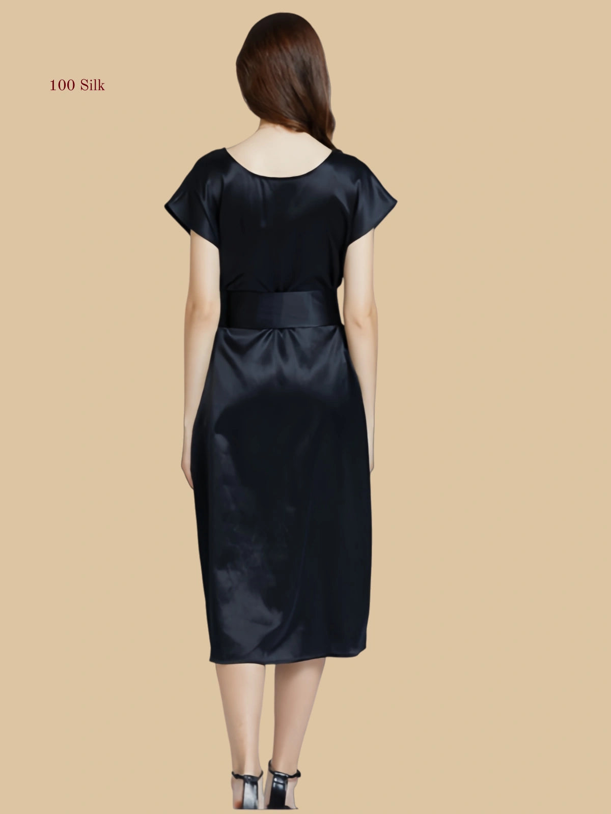 Pure Silk Fashionable Long Maxi Dresses