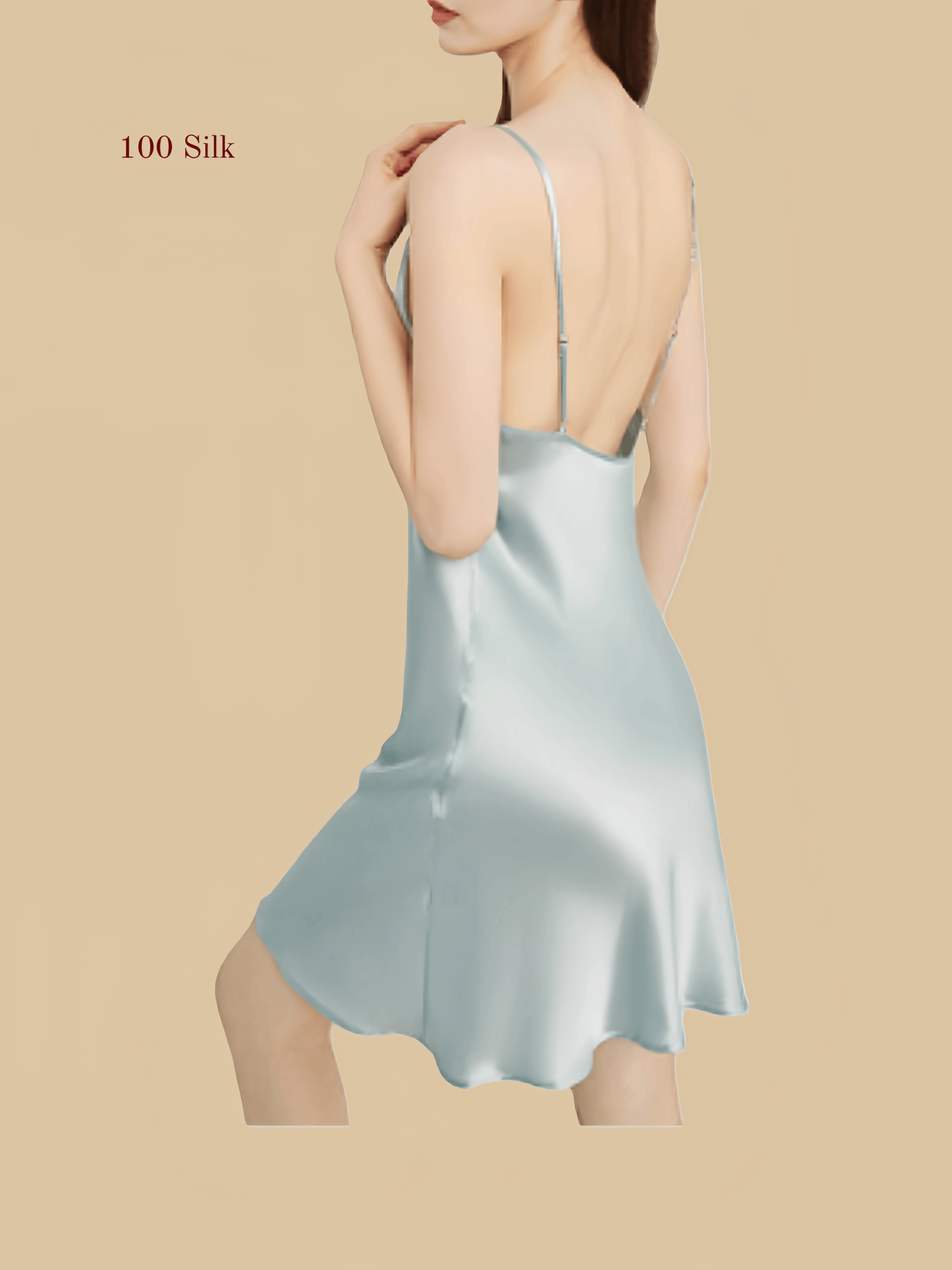 Pure Silk Robe And Nightgown Set