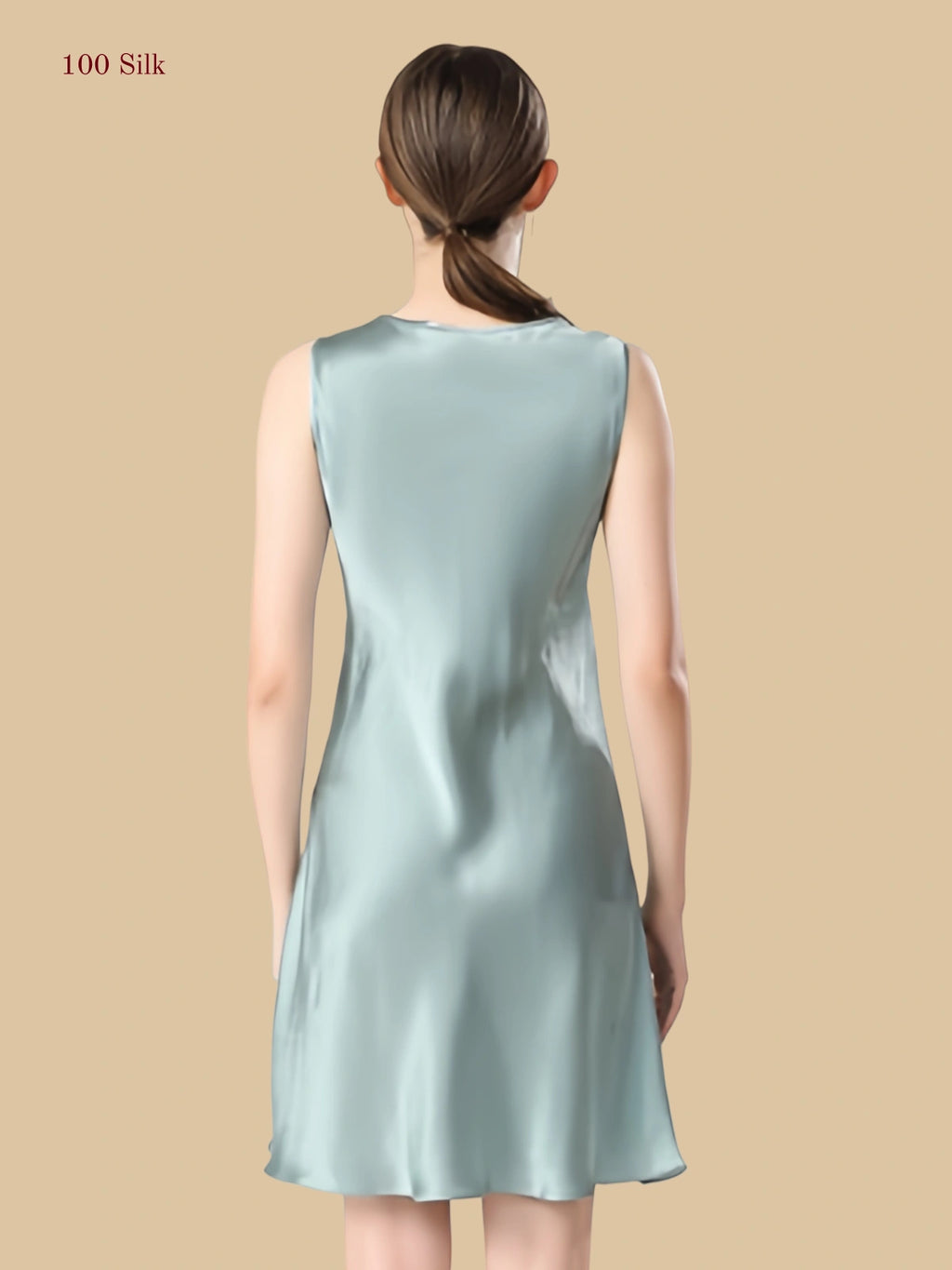 Pure Silk Women's Vest Dress