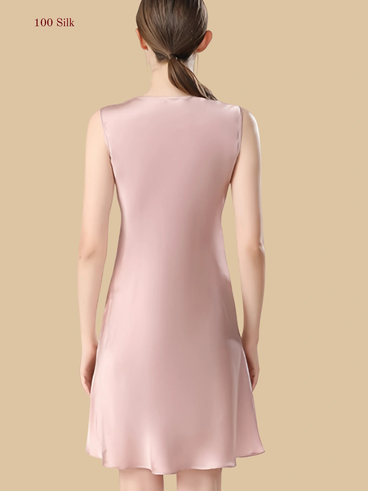 Pure Silk Women's Vest Dress