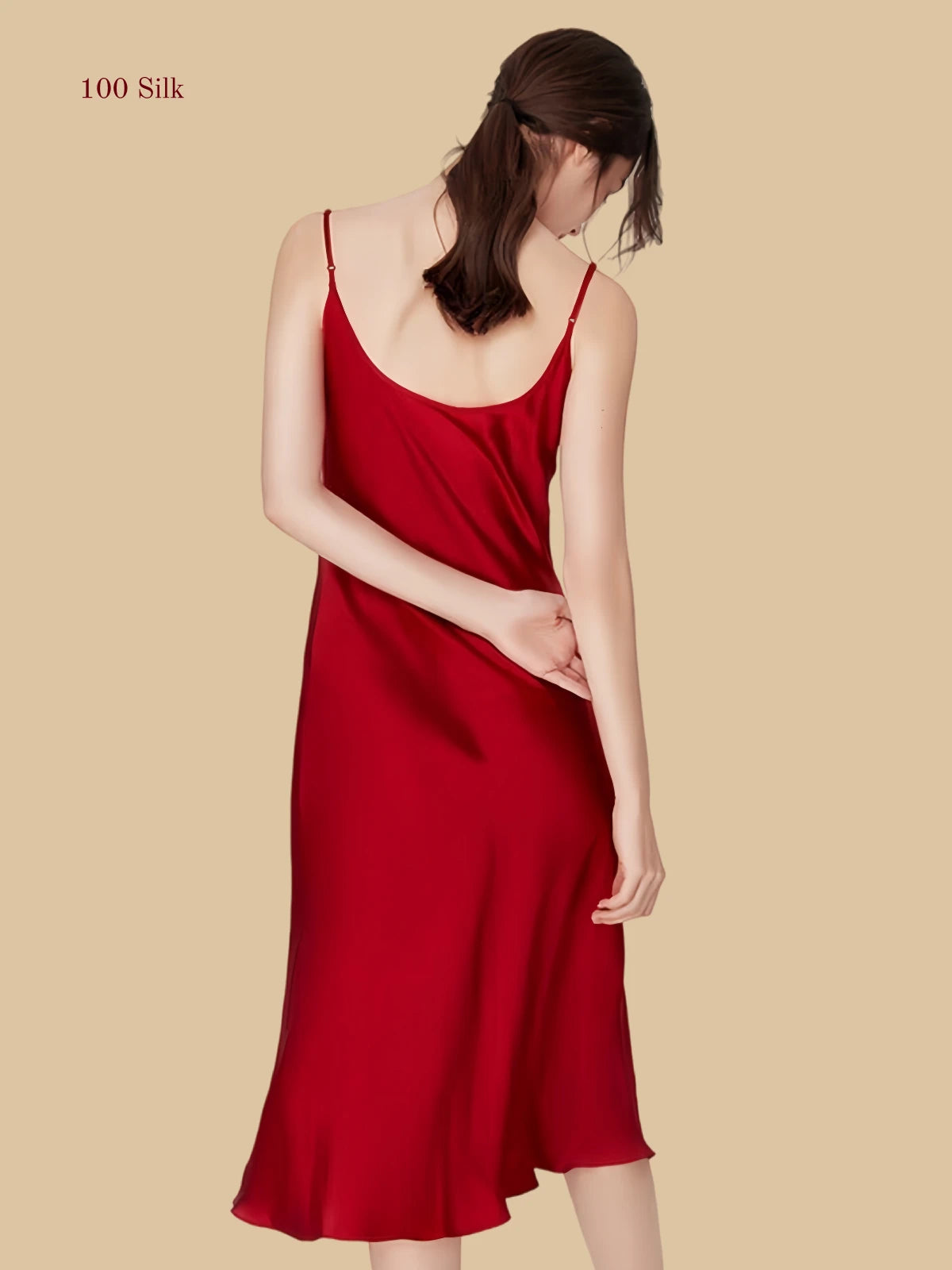 Silk Long Nightgown For Women