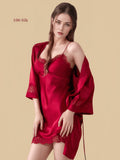 Slip Dress Silk Set - 100% Mulberry Silk Silk Nightgown And Robe Set | Silkgala