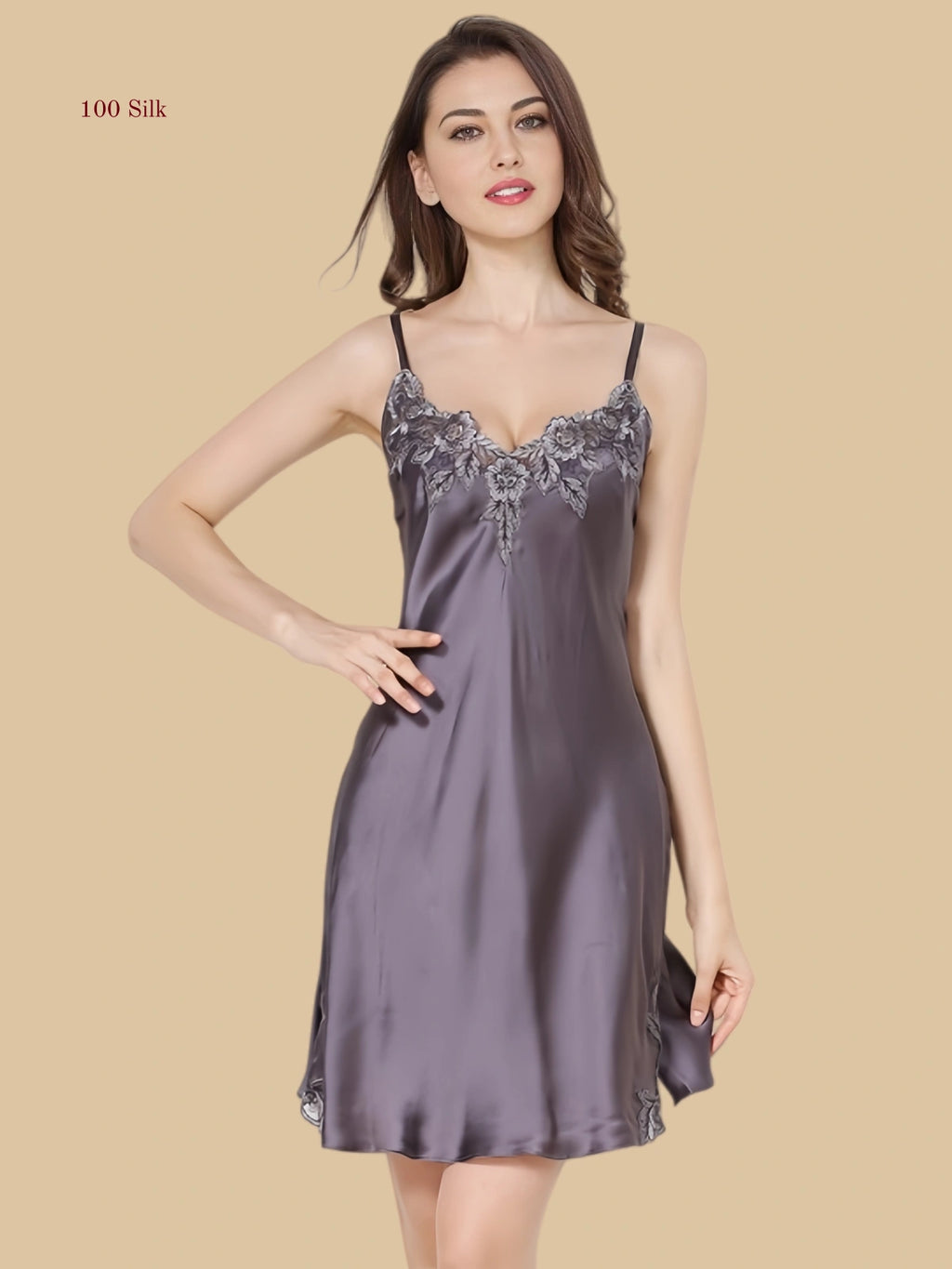 Sophisticated Allure Slip Dress Plus Size