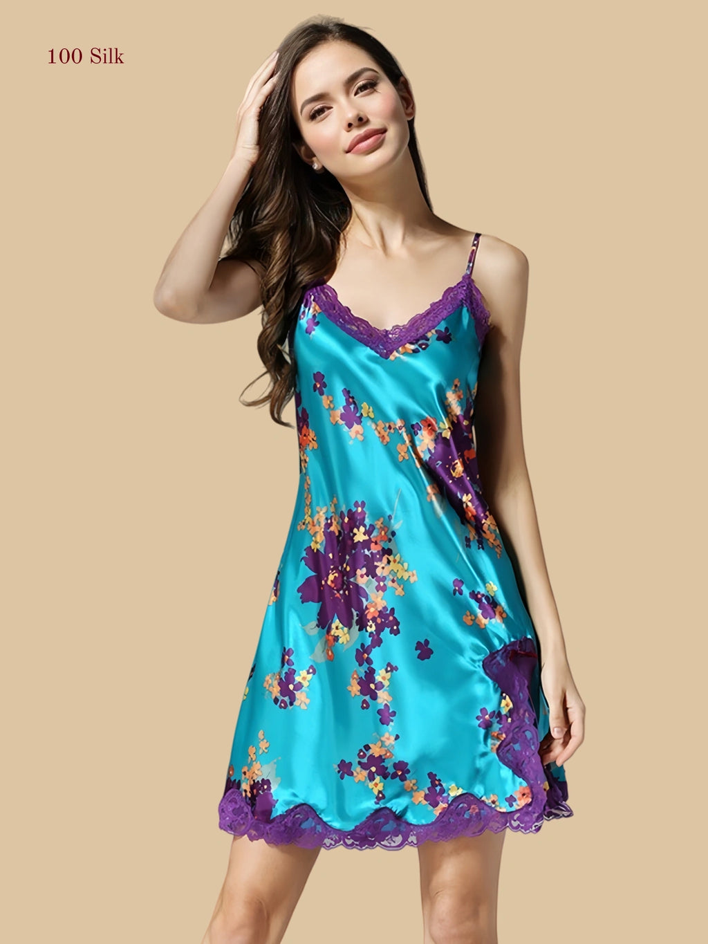 Women's Printing Silk Camisole