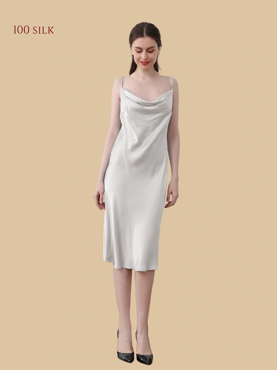 Women's Long Silk Nightdress