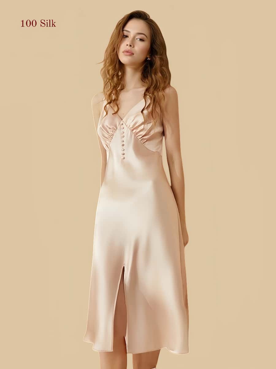 Women's Soft And Comfortable Long Slip Dress