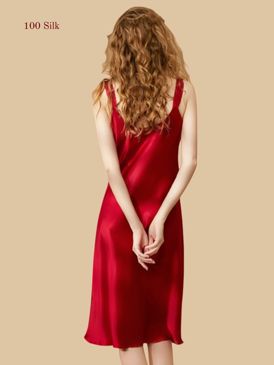 Women's Soft And Comfortable Long Slip Dress
