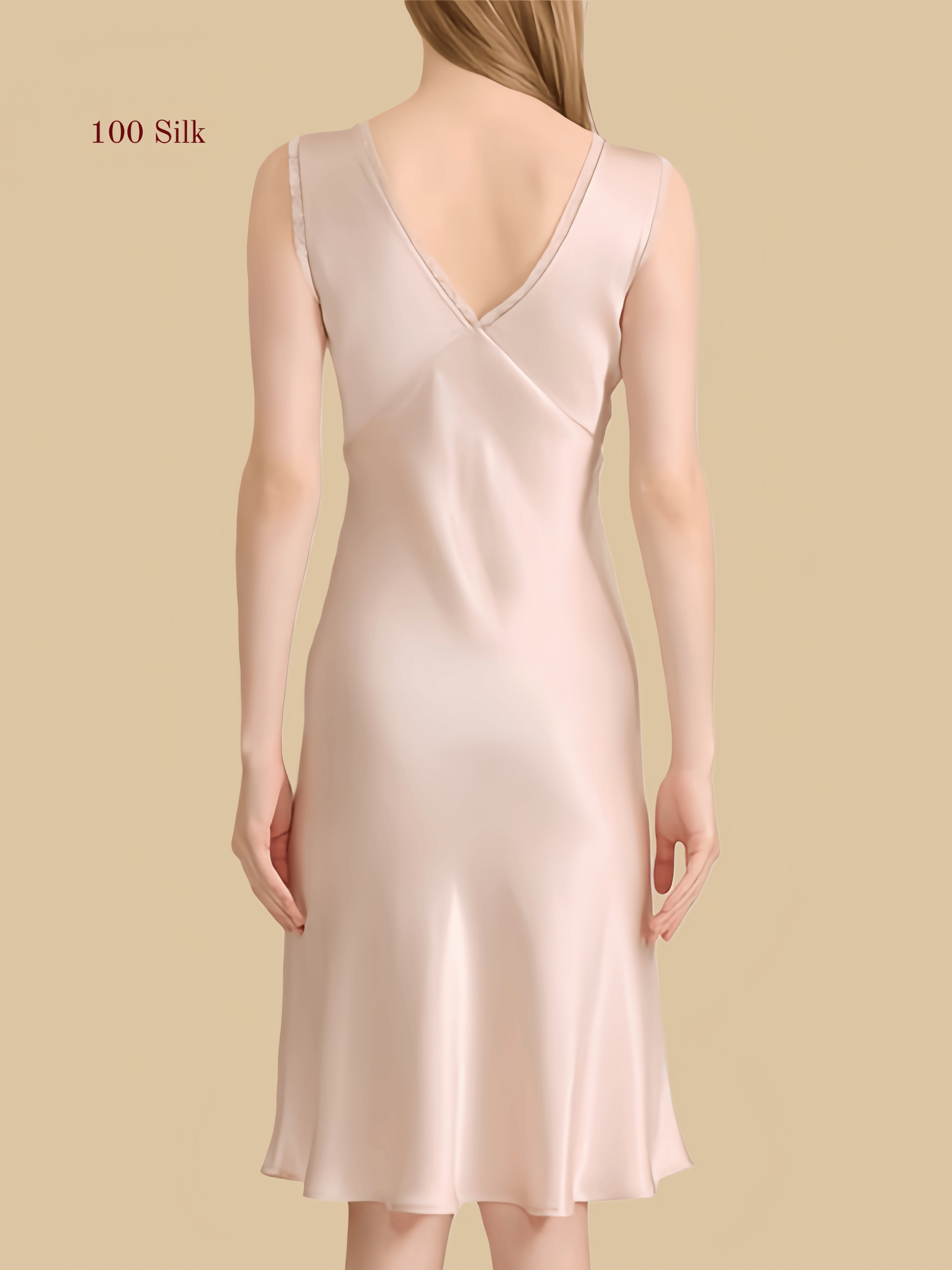 Women's Silk Dress Nightgown