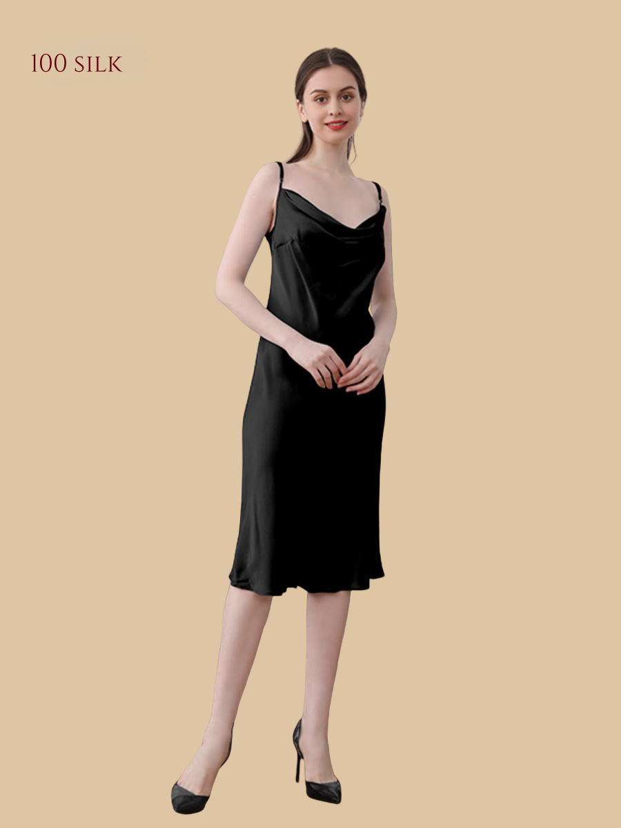 Women's Long Silk Nightdress - Silkgala