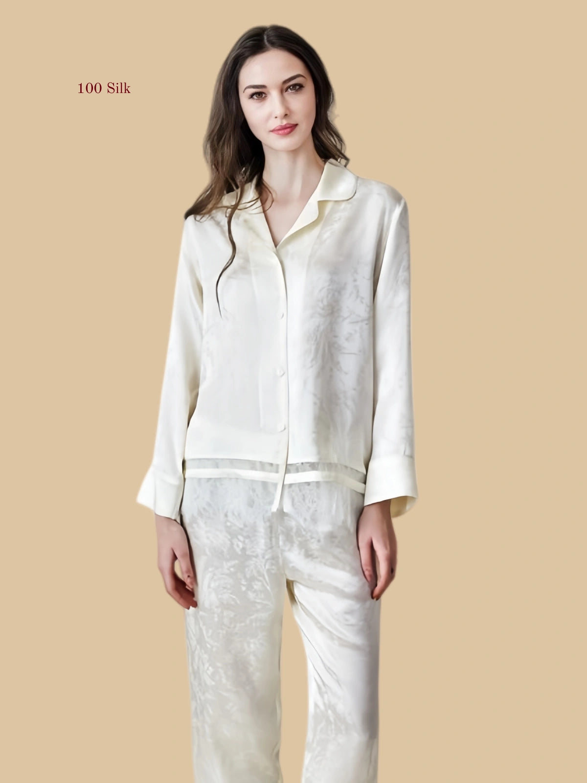 Jacquard Women's Silk Set